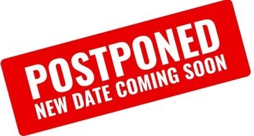 Event Postponed Vector Banner Isolated 260nw 1900258162